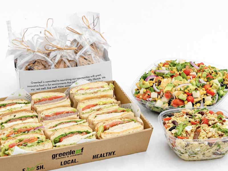 Sandwich/Wrap Packages and Platters category